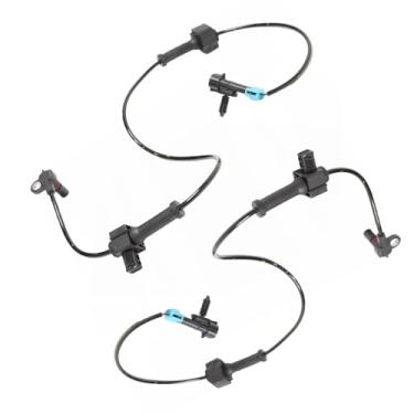 Imagem de VCAUTO Kit de sensor de velocidade da roda ABS 2X traseiro esquerdo + direito para Chevrolet Silverado 1500 GMC Sierra 1500 2007 2008 2009 2010 2011 2012 2013