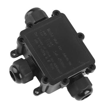 Imagem de Caixa de Junção à Prova D'água de Plástico IP68 M686 Cabo Externo Caixa de Junção Elétrica de 3 Vias para Iluminação Externa (T)