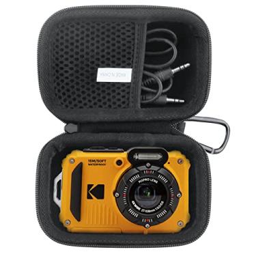 Imagem de JINMEI Estojo Rígido De Transporte Em Eva Compatível Com Câmera Digital Kodak Pixpro Wpz2 Resistente À Prova D'Água (Preto)