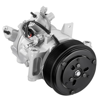 Imagem de SYKRSS Compressor A/C de ar condicionado 92600-4GB0A com embreagem compatível com Infiniti Q50 3.0L 3.7L 2016-2021, Q60 3.0L 2017-2020, estilo PXC14