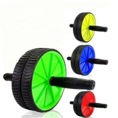 Imagem de Roda Rolo Abdominal Lombar Exercício Funcional Fitness - Nexus Market