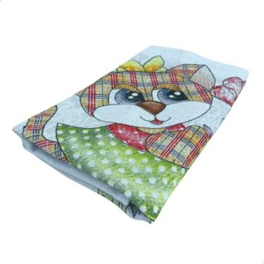 Imagem de Pano de Prato Bainha LP Estampado 35x60cm – Alta Absorção e Estilo para sua Cozinha Escritex