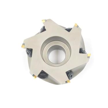 Imagem de HHIP 2061-5005 90 Degree Square Nickel Coated Indexable Face Mill, 5 X 1-1/2" Bore