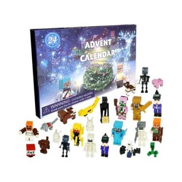 Imagem de Meninas Anime Figuras Calendário Do Advento 24 Pçs Lego Robô Pokemon P