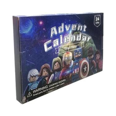 Imagem de Meninas Anime Figuras Calendário Do Advento 24 Pçs Lego Robô Pokemon P