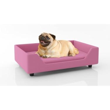 Imagem de CAMA PÉT BIGSONO PORTE PEQUENO 0,60 X 0,40 X 0,15(SUEDE ROSA)