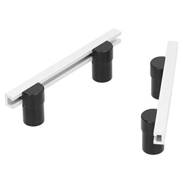 Imagem de Ailgely Cães de Bench de 20 Mm, Liga de Alumínio, Design Fácil de Usar, Superfície Anodizada, Recurso Deslizante, Adequado para Mesa de Madeira Com Abertura de 20 Mm, Design Humanizado,