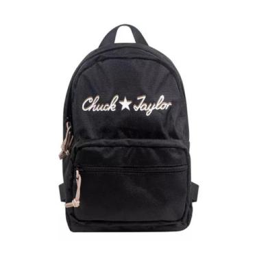 Imagem de Mochila Converse  10023816-A01, Black, Sandalwood, UN