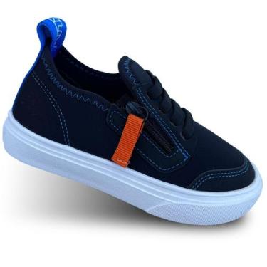 Imagem de Tênis Infantil Masculino Sem Cadarço Klin Menino Anatômico Freestyle 2