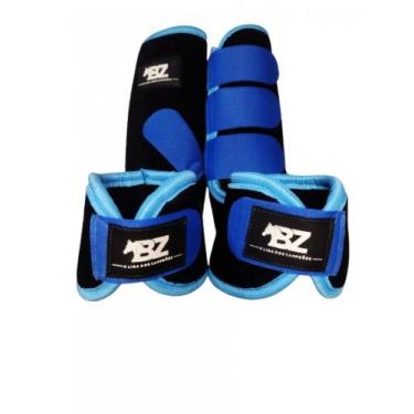 Imagem de Caneleira Boleteiras com Cloche Para Cavalos VÁRIAS CORES Tamanho Únic