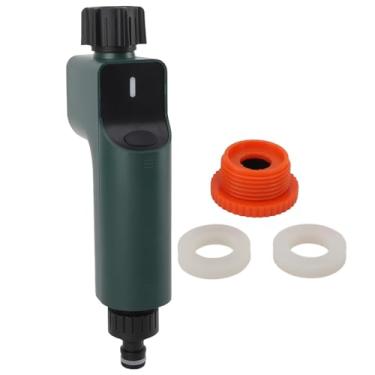 Imagem de Timer de irrigação de rega inteligente com conexão ZigBee LED Indicador Atraso de chuva Atraso IP54 Timer de aspersor para o jardim do jardim JarrhAt Automação Controle de voz