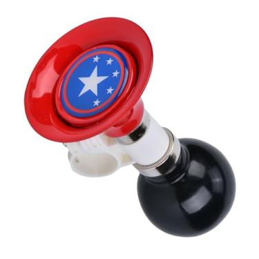 Imagem de YOUTHINK Metal Children Bicycle Bell for Boys Girls, Suporte Ajustável, Fácil Instalar Chifre de Bicicleta Infantil, Pilotos de Scooter (Vermelho)