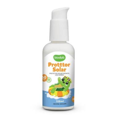 Imagem de Protetor Solar Infantil 60 FPS Vegano Natural Solzinho Bioclub 120ml