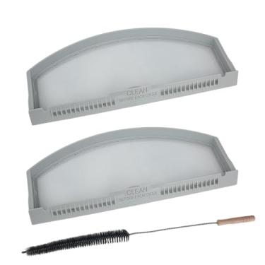 Imagem de WE03X23881 Filtro de Tela para Secadora, Substituição de Filtro Tela Secadora com Escova Limpeza para GE/Hotpoint GTD45EASJ2WS GTD45EASJ0WS HTX21GASK0WW HTX24GASK0WW