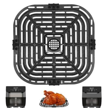 Imagem de GCQ Acessórios de fritadeira a ar para Instant Vortex Plus 6QT instant pot vortex plus 6QT Clear Cook Air Fryer, bandeja de substituição original da fritadeira a ar, placa de panela de grelha peças de