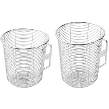 Imagem de LUTQ Cesta de pauzinhos para lava-louças – Pacote com 2 suportes de utensílios de aço inoxidável 304 para itens pequenos