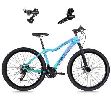 Imagem de Bicicleta Aro 29 Feminina Absolute Hera 24v Aluminio Cambios Shimanos Suspensão 80mm-Feminino