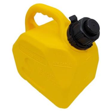 Imagem de Galão Tanque 5L Para Combustível Reserva Com Bico (2081W) - Lupus