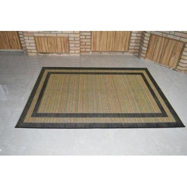 Imagem de Passadeira Unique Moldura Multi-A 066X120 Cm - Rayza Tapetes E Linhas