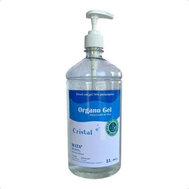 Imagem de Álcool em gel 1 Litro com válvula pump - Organo Gel, 1L