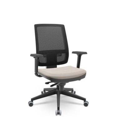 Imagem de Cadeira Brizza Tela 3D Slider Piramidal Sem Apoio NR17 Plax - Cadecore