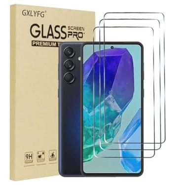 Imagem de 3 Pack Tempered Glass Screen Protectors for Samsung Galaxy M55,M55s,Galaxy F55,Galaxy C55, Anti Scratch, Bubble Free, 9H Hardness