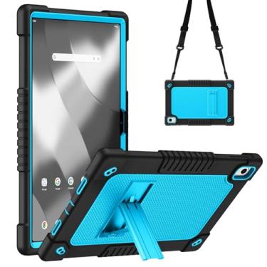 Imagem de Hoibon Capa para tablet Onn Pro de 12,1 polegadas 2024 modelo/Onn 12,1 polegadas Tablet Pro 100146663, capa infantil à prova de choque com alça de ombro para Walmart Onn 12,1 polegadas Tablet Pro