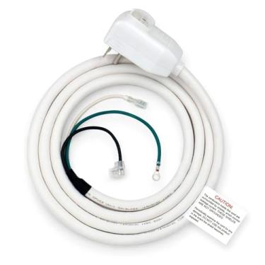 Imagem de Baomain Plugue de cabo de alimentação LCDI 240V 15A 3600W 60Hz NEMA 6-15P 14AWG para ar-condicionado A/C, certificado UL, substituição de interruptor de detecção de corrente de vazamento de 2,8 m