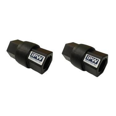 Imagem de IPW Industries Inc - Válvula De Retenção Pvc Conexão Rápida Smc (6870090) Antirrefluxo Para Filtros Água Por Osmose Reversa E Encanamento (3/4 X 3/4 Fnpt)