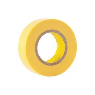 Imagem de Fita isolante pvc colorida amarela-10m-worker