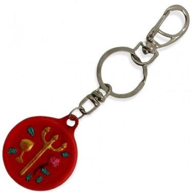 Imagem de Chaveiro Pomba Gira Em Resina 13 Cm - Bialluz Presentes