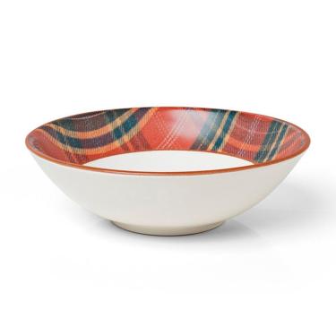 Imagem de Bowl Copa E Cia Aquarelle Natal Em Cerâmica Xadrez