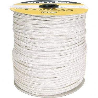 Imagem de Corda Multifilamento Trançada 10,0mm 11,0kg 147 Metros Branc