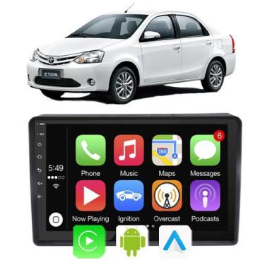 Imagem de Kit Central Multimidia Android Auto Etios 2013 2014 2015 2016 2017 201