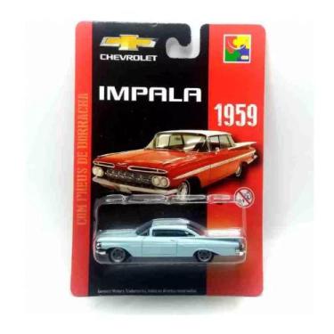 Imagem de Azul Claro Chevrolet Impala Coupe 1959 1/64 - CKS CHEV-IMP