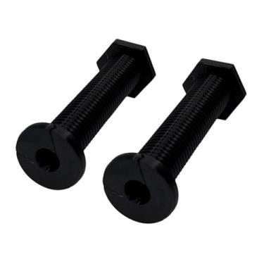 Imagem de Intulon Ilhós de parede divididos em V para Starlink, Ethernet (rede), HDMI, Co-Axial e outros cabos com flange, porca de travamento (V-23-13-101-BK-2P (preto, pacote com 2))