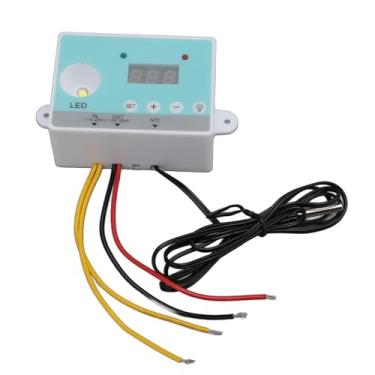 Imagem de Zhjvihx Controlador Automático de Temperatura da Incubadora, AC 110V-220V Auto Incubator Controlador de Temperatura LED LED LIGH