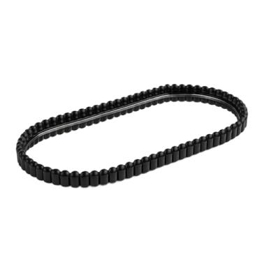 Imagem de Bandeja Espelhada Decorativa Banheiro Luxo Lavabo Multiuso Casa Decoração(Nuvem Espelhada Preto)