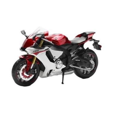 Imagem de Modelo De Motocicleta SUZUKI GSX-R1000 Em Escala 1:12, Brinquedo De Li