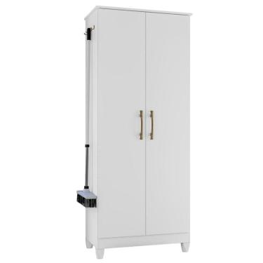 Imagem de Armario Multiuso Jade 2 Portas 170x70 Cm Branco