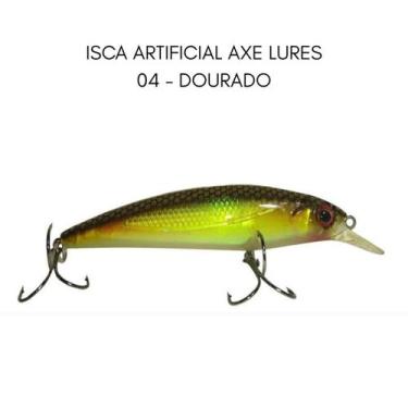Imagem de Isca Artificial Axe Lures com efeito sonoro 11m 14g Dourado