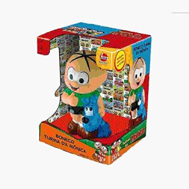 Imagem de Boneco Vinil Turma da Mônica, Lider Brinquedos, Modelos variados, 1 unidade