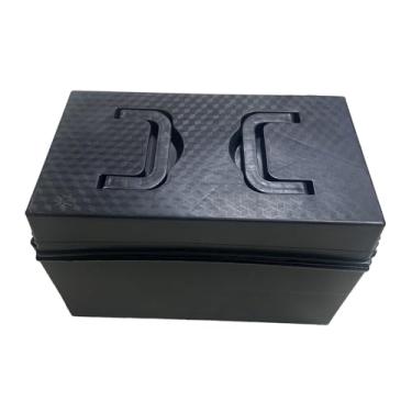 Imagem de Fenteer Caixa de bateria para bicicleta elétrica, recipiente de transporte, suporte de bateria para veículos elétricos