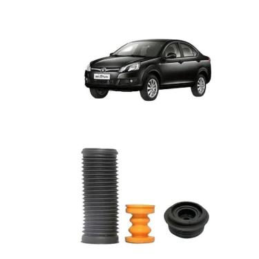 Imagem de Kit Batente Suspensão Traseira Jac J3 Turin 2011 2012 2013