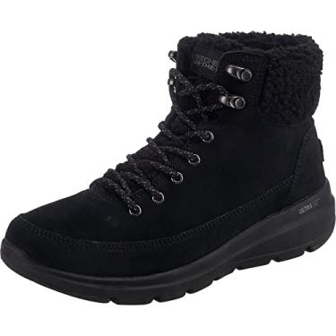 Imagem de Skechers Bota feminina Glacial Ultra-Woodlands Fashion, Preto, 5.5