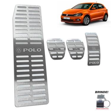 Imagem de Descanso + Pedaleira Manual VW Polo 2019 2020 Prata