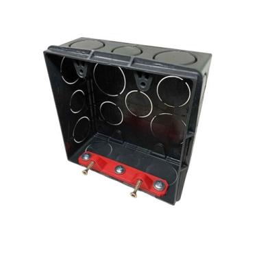 Imagem de 6un Reparo Caixinha Luz Tomada 4x4 Salva Caixa - KeiMel