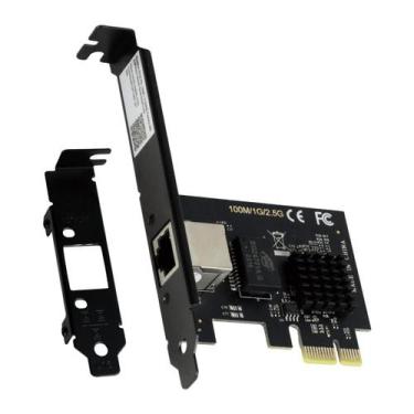 Imagem de Placa De Rede 2.5G Rj45 Pci-E X1 Pcyes Lc2500-1P