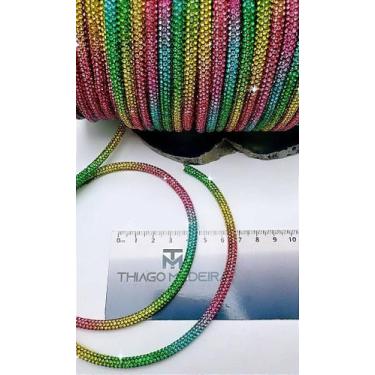 Imagem de Fio Maleável Colorido 6mm para Montagem de Bijuterias - no-brand