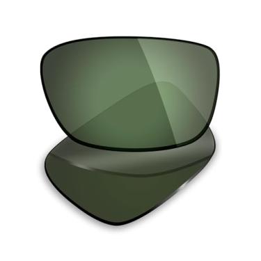 Imagem de Mryok Lentes de reposição polarizadas para óculos de sol Oakley Drop Point OO9367, HD Polarized, proteção UV, resistente a impactos e ajuste perfeito - Cinza verde